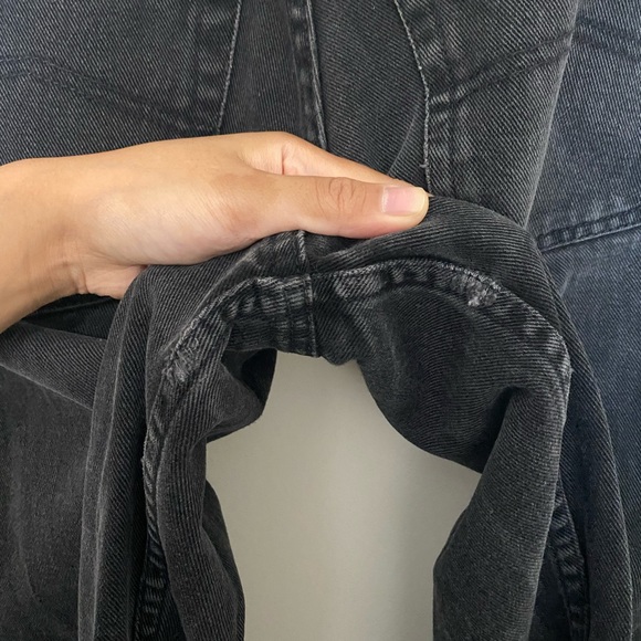 Vintage Armani Exchange Black Denim Jeans - Picture 4 of 6